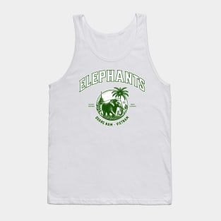 The mighty elephants from Quan Nam, in Vietnam Tank Top